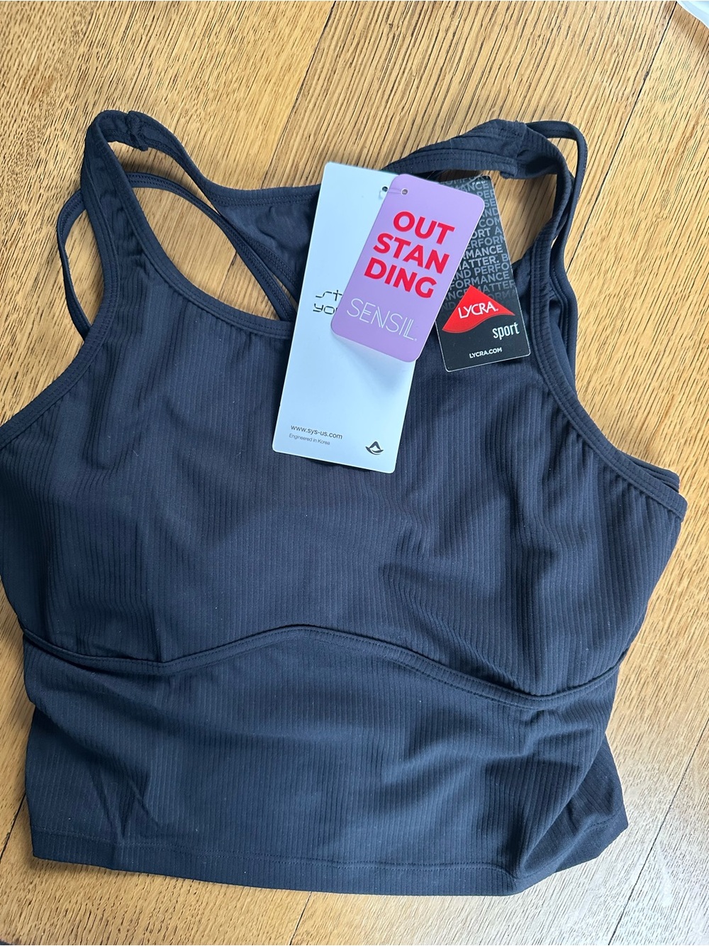 Stretch Your Story ButterEase Layered Longline Bra Size Med NWT - Picture 6 of 12